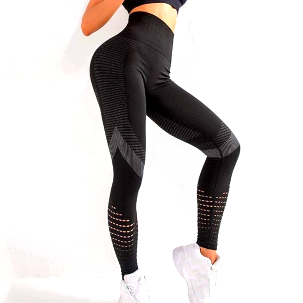 Hollow Out Seamless Leggings